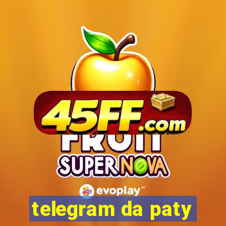 telegram da paty